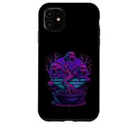Haunted Bonsai Gothic Botanical Nightmare Screaming Skulls Case for iPhone 11