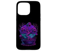 Haunted Bonsai Gothic Botanical Nightmare Screaming Skulls Case for iPhone 15 Pro Max