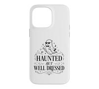 Haunted But Well Dressed Spooky Chic Fashionista Halloween Case for iPhone 14 Pro Max