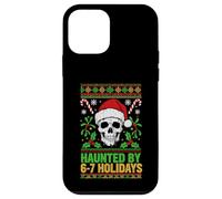 Haunted By 6-7 Holidays Santa Skull Ugly Christmas Six Seven Case for iPhone 12 mini