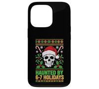 Haunted By 6-7 Holidays Santa Skull Ugly Christmas Six Seven Case for iPhone 13 Pro