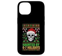 Haunted By 6-7 Holidays Santa Skull Ugly Christmas Six Seven Case for iPhone 14