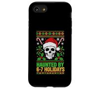 Haunted By 6-7 Holidays Santa Skull Ugly Christmas Six Seven Case for iPhone SE (2020) / 7/8