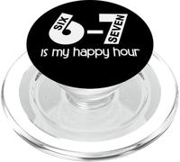 Haunted By 6-7 Six Seven 67 Sayings 6 7 Numbers 6 & 7 Hours PopSockets PopGrip for MagSafe