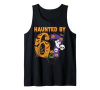Haunted by 67 - Funny Six Seven Meme 6 7 Halloween Costume Tank Top