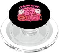 Haunted by 67 Six Seven 6 7 Meme Gen Alpha We Wear Pink PopSockets PopGrip for MagSafe