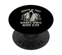 Haunted By Frost Alaskas Spirits Never Sleep PopSockets Adhesive PopGrip