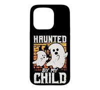 Haunted by My Child Son Mom Dad Halloween Ghost Case for iPhone 15 Pro