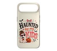 Haunted By My Kids Funny Halloween Ghost Mom Pumpkin Spooky Case for iPhone Air