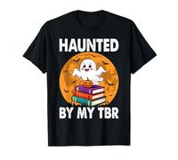 Haunted by My TBR Cute Ghost Book Reading Teacher Halloween T-Shirt