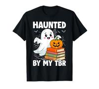 Haunted by My TBR Cute Ghost Book Reading Teacher Halloween T-Shirt