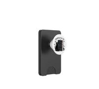 Haunted By My TBR Funny Black Cat Book Halloween PopSockets PopWallet for MagSafe