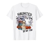 Haunted by My TBR Funny Book Lover Halloween T-Shirt