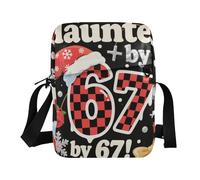 Haunted by Six Seven messenger bag for men shoulder bag men Casual Womens Purse Shoulder Hand Bag For Woman Adjustable Strap for Travel Travel School