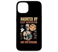 Haunted By Sleep Deprivation And Tiny Screams 90s Born Dad Case for iPhone 13