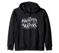 Haunted By Waters Fly Fishing Zip Hoodie
