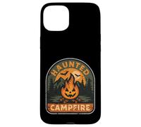 Haunted Campfire Patch Halloween Case for iPhone 15 Plus