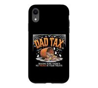 Haunted Candy Barrel Spill with Ghosts Bats and Spiderwebs Case for iPhone XR