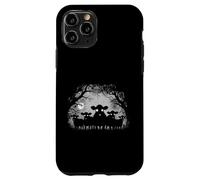 Haunted Cows Forest Black Cattle With Big Eyes Halloween Case for iPhone 11 Pro