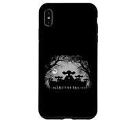 Haunted Cows Forest Black Cattle With Big Eyes Halloween Case for iPhone XS Max