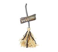 Haunted Dancing Broom Spooky Decor Props Party Supplies
