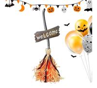 Haunted Dancing Broom Spooky Props Farmhouse Decor with Sound