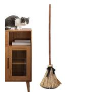 Haunted Dancing Broom, Spooky Sound Prop, 43.5in Animated Motion Decor, Battery Operated Feature, Lightweight Portable Design for Porch, Escape, Room, Party, Yard Display