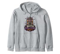 Haunted Dollhouse Society Coquette Halloween Zip Hoodie