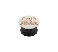 Haunted est 1692 Cocktail Club Martinis Halloween Cute PopSockets Adhesive PopGrip