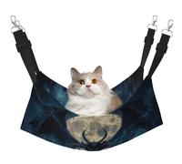 Haunted Gargoyle Castle Printed Pet Hammock - Sleeping Hammock For Cats, Rabbits, Ferrets, Puppies, Small Animals