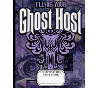 Haunted Gothic Spirit College Ruled Notebook: Purple Aesthetic Journal for Teens, Writers & Halloween Ghost Story Fans