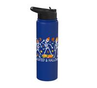 Haunted & Hallowed Skeletons Fall Fun Stainless Steel Insulated Water Bottle