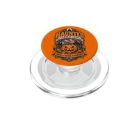 Haunted Harvest Club Vintage Halloween Pumpkin PopSockets PopGrip for MagSafe