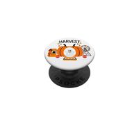 Haunted Harvest Ghost Pumpkin Carnival Lamp Parade Night PopSockets Adhesive PopGrip