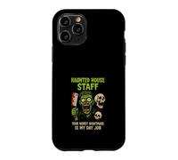 Haunted House Actor Scare Squad Horror Crew Spooky Season Case for iPhone 11 Pro
