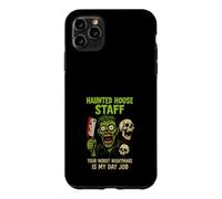 Haunted House Actor Scare Squad Horror Crew Spooky Season Case for iPhone 11 Pro Max