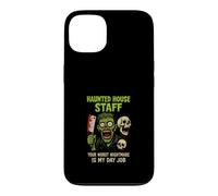 Haunted House Actor Scare Squad Horror Crew Spooky Season Case for iPhone 13