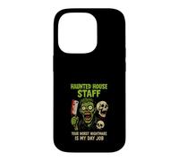 Haunted House Actor Scare Squad Horror Crew Spooky Season Case for iPhone 14 Pro