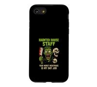 Haunted House Actor Scare Squad Horror Crew Spooky Season Case for iPhone SE (2020) / 7/8