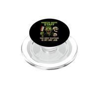 Haunted House Actor Scare Squad Horror Crew Spooky Season PopSockets PopGrip for MagSafe