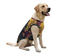 Haunted House and Moon Dog Cooling Vest Summer Shirts Cute Pullover Pet Clothes for Large Puppy
