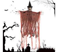 Haunted House Decorations - Halloween Witches Decorations | Home Decor Scary Decorations for Halloween Party Supplies Outdoor Garden Holiday Farm Inspiration