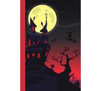 Haunted House Halloween Ghosts Diary Little Spooky And Magical: Halloween Scary And Spooky Lined Notebook With Cream Paper
