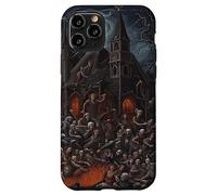 Haunted House Halloween Zombie Get Together Case for iPhone 11 Pro