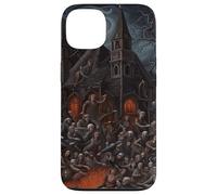 Haunted House Halloween Zombie Get Together Case for iPhone 13