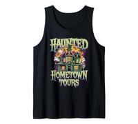 Haunted House Hometown Tours Ghost Hunting Halloween Lover Tank Top