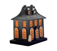 Haunted House Incense Burner, Halloween Haunted House Incense Burner, Halloween Haunted House Censer Autumn Scent Burner | Witch House Incense Burner Removable Halloween Incense Burner for Holiday