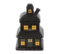 Haunted House Oil Burner Something Different Black One Size