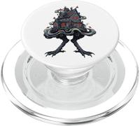 Haunted House on Monster Legs Horror Gothic Art PopSockets PopGrip for MagSafe