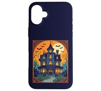 Haunted House - Silent Scream Street Case for iPhone 16 Plus